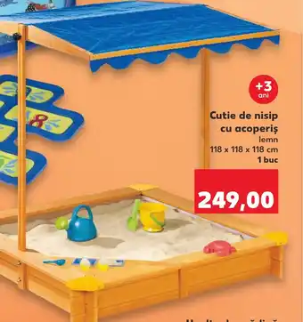 Kaufland Cutie de nisip cu acoperiş Ofertă