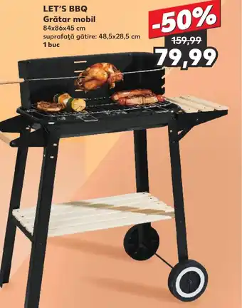 Kaufland LET'S BBQ Grătar mobil Ofertă