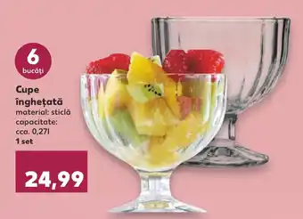 Kaufland Cupe îngheţată Ofertă