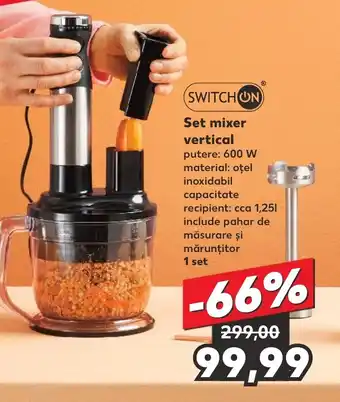 Set mixer vertical