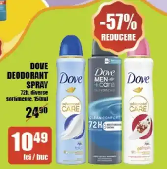 DOVE DEODORANT SPRAY