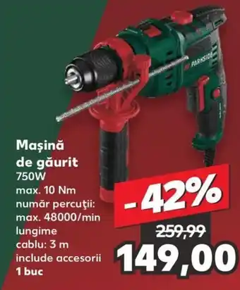 Kaufland Maşină de găurit Ofertă