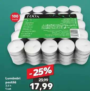 Kaufland Lumânări pastilǎ Ofertă