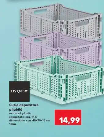 Kaufland Cutie depozitare pliabilă Ofertă