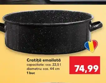 Kaufland Cratiţă emailată Ofertă