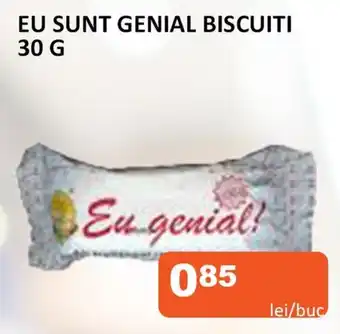 Unicarm EU SUNT GENIAL BISCUITI 30 G Ofertă
