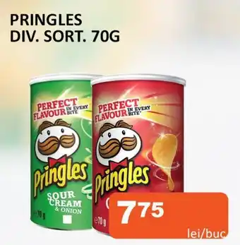 Unicarm PRINGLES DIV. SORT. 70G Ofertă