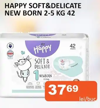 Unicarm HAPPY SOFT&DELICATE NEW BORN 2-5 KG 42 Ofertă