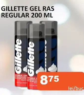 GILLETTE GEL RAS REGULAR 200 ML
