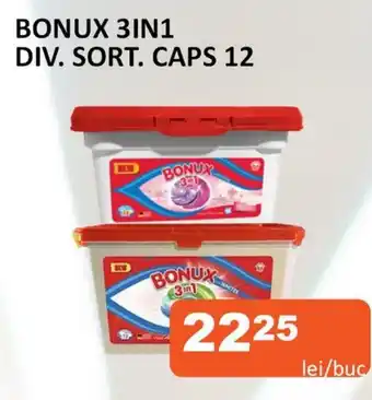 Unicarm BONUX 3IN1 DIV. SORT. CAPS 12 Ofertă