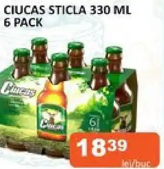 Unicarm CIUCAS STICLA 330 ML 6 PACK Ofertă