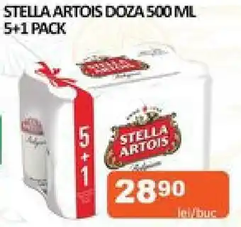 Unicarm STELLA ARTOIS DOZA 500 ML 5+1 PACK Ofertă