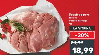 Kaufland Spată de porc Ofertă