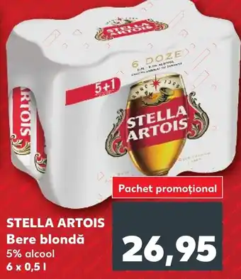 Kaufland STELLA ARTOIS Bere blondă Ofertă