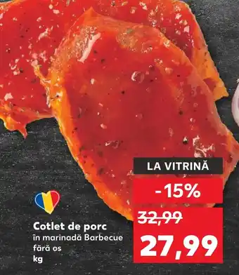 Kaufland Cotlet de porc Ofertă