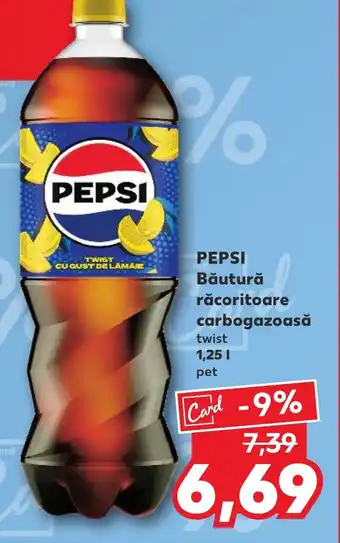 Kaufland PEPSI Băutură răcoritoare carbogazoasă 1.25L Ofertă