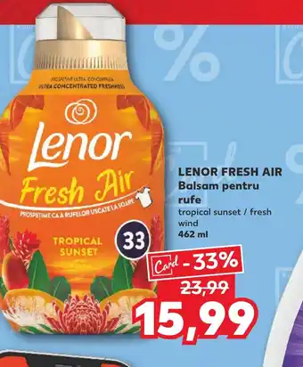 Kaufland LENOR FRESH AIR Balsam pentru rufe Ofertă