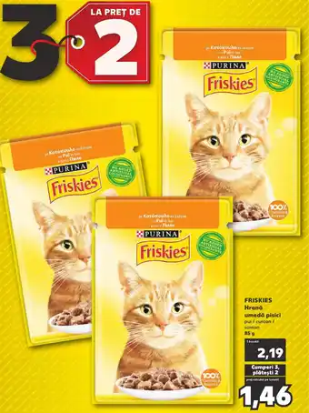 Kaufland FRISKIES Hrană umedă pisici Ofertă