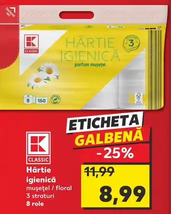 Kaufland Hârtie igienică Ofertă