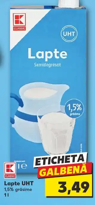 Kaufland Lapte UHT 1L Ofertă