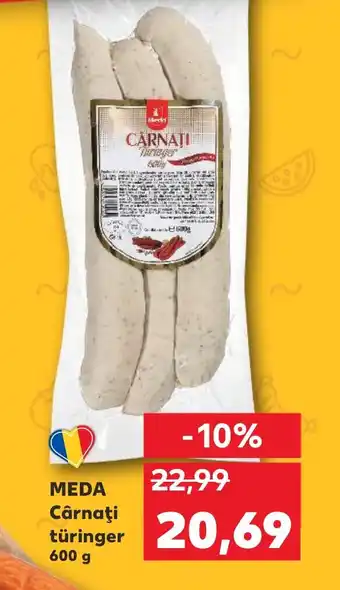 Kaufland MEDA Cârnaţi türinger Ofertă