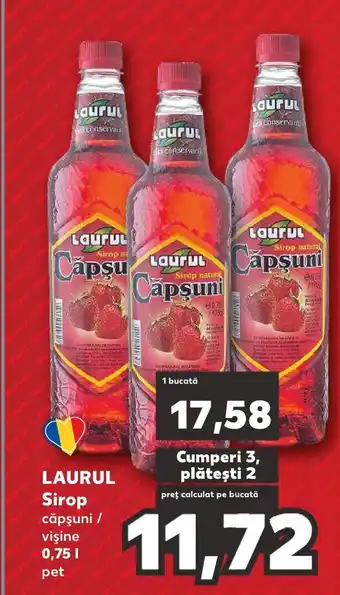 Kaufland LAURUL Sirop Ofertă