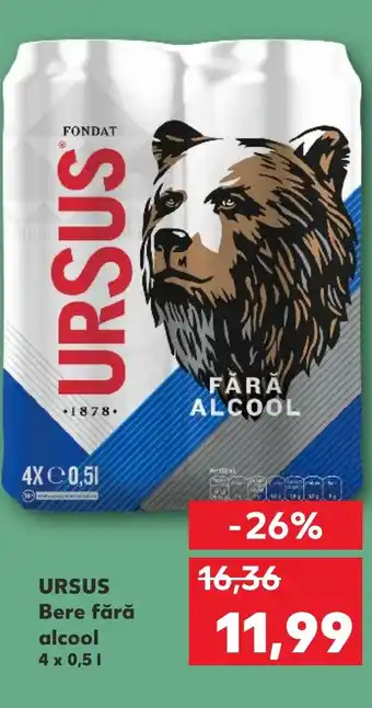 URSUS Bere fără alcool