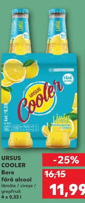 Kaufland URSUS COOLER Bere fără alcool Ofertă
