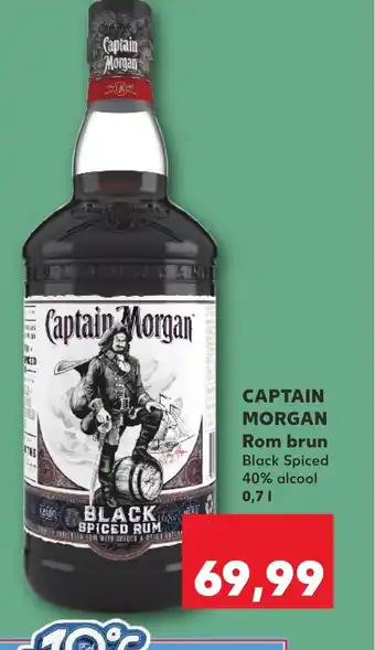 Kaufland CAPTAIN MORGAN Rom brun Ofertă