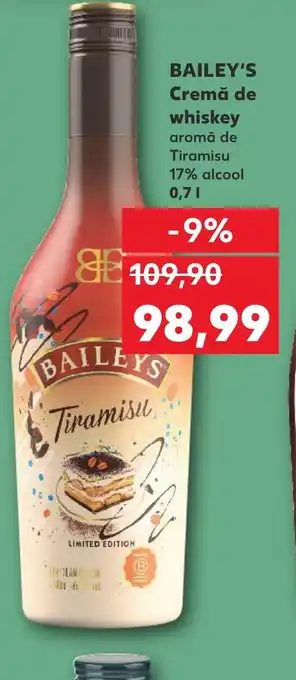 Kaufland BAILEY'S Cremă de whiskey Ofertă