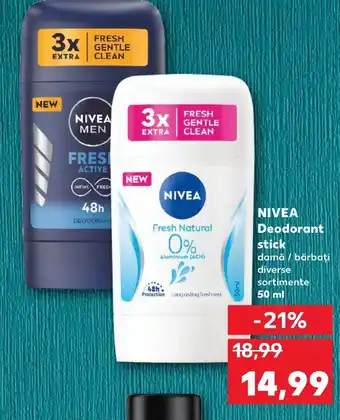 Kaufland NIVEA Deodorant stick Ofertă