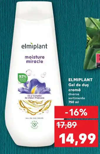 Kaufland ELMIPLANT Gel de duş cremă Ofertă