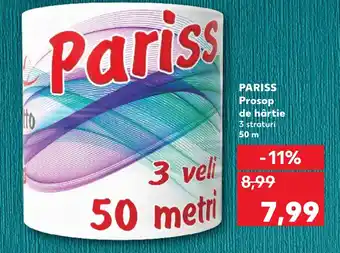 Kaufland PARISS Prosop de hârtie Ofertă