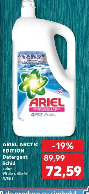 Kaufland ARIEL ARCTIC EDITION Detergent lichid Ofertă