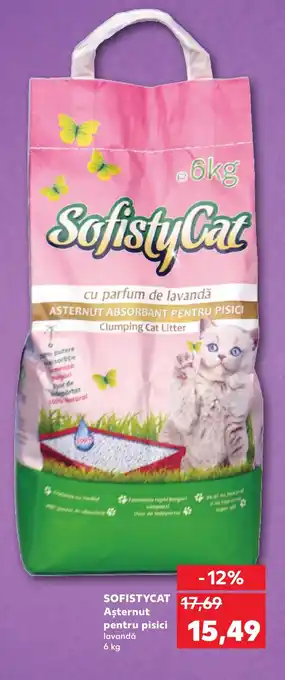 Kaufland SOFISTYCAT Aşternut pentru pisici Ofertă