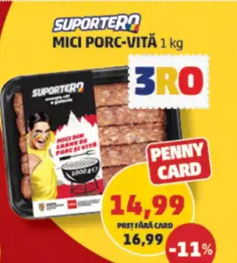 Penny MICI PORC-VITĂ 1 kg Ofertă