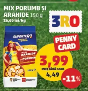 Penny MIX PORUMB ȘI ARAHIDE 150 g Ofertă