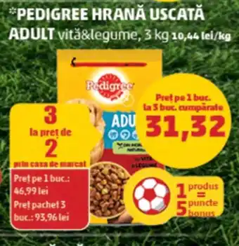 Penny PEDIGREE HRANĂ USCATĂ ADULT Ofertă