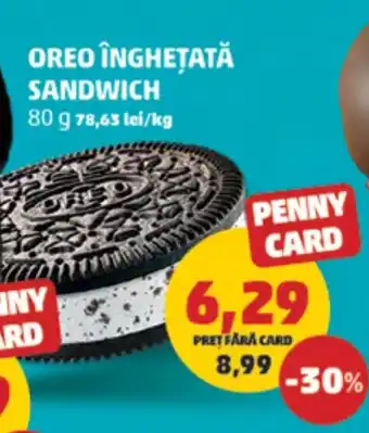 Penny OREO ÎNGHEȚATĂ SANDWICH Ofertă