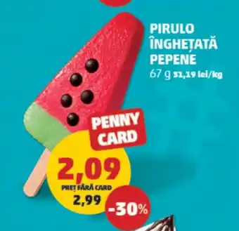 Penny PIRULO ÎNGHEȚATĂ PEPENE Ofertă