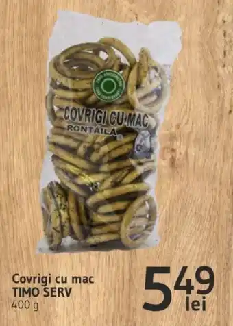 Covrigi cu mac TIMO SERV 400 g