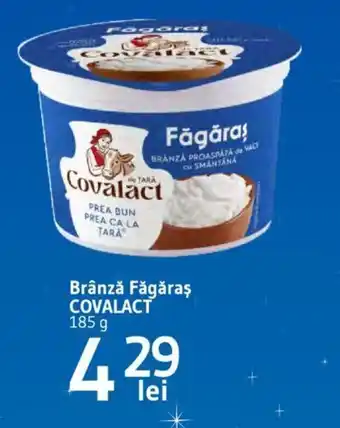 Supeco Brânză Făgăraş COVALACT Ofertă