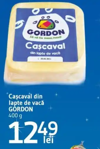 Supeco Cascaval din lapte de vacă GORDON Ofertă