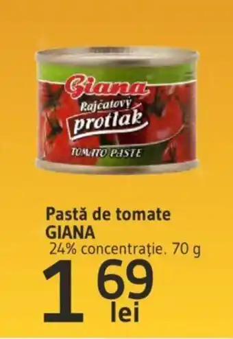 Supeco Pastǎ de tomate GIANA Ofertă