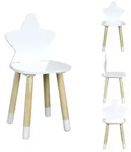 Scaun pentru copii Culoare alb, STAR