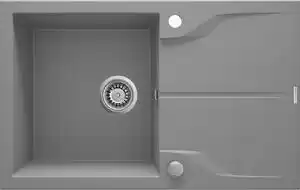 Favi Deante Andante chiuvetă din granit 78x49 cm gri/grafit/onix ZQN_S113 Ofertă