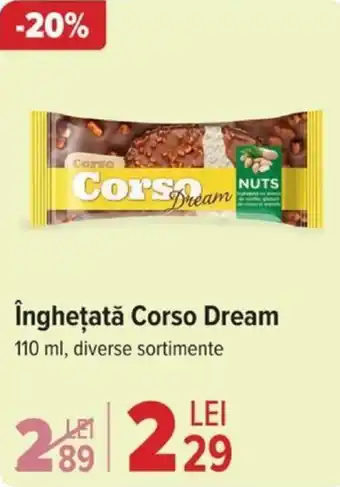 Carrefour Îngheţată Corso Dream Ofertă