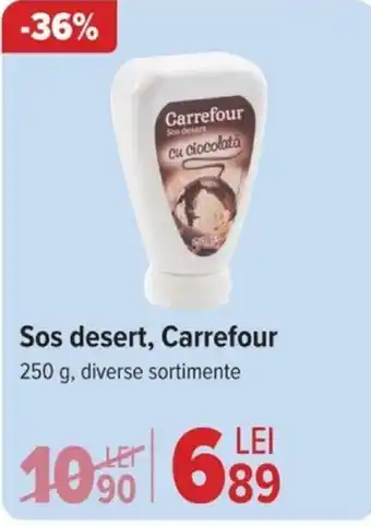 Carrefour Sos desert, Carrefour Ofertă