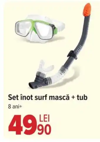 Set înot surf mască + tub