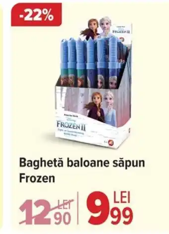 Baghetǎ baloane săpun Frozen